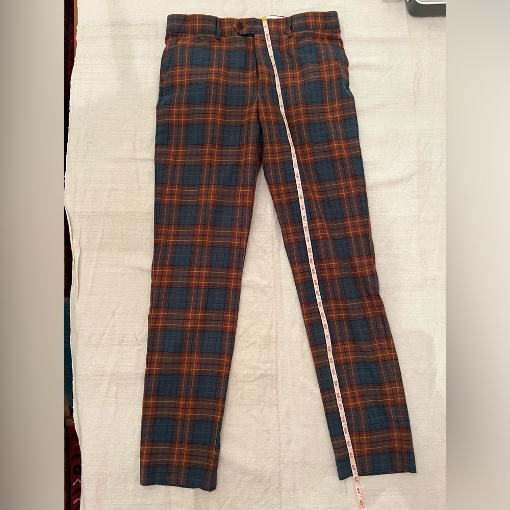 Todd Snyder Plaid Wool Pants